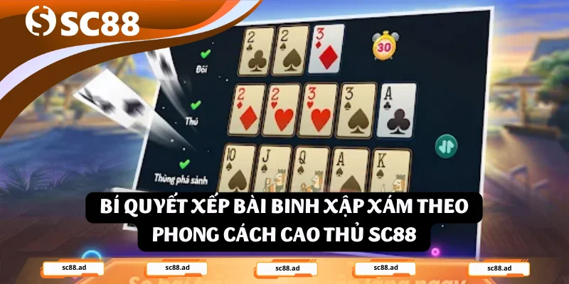 Bí Kíp Sắp Bài Binh Xập Xám Giúp Cao Thủ SC88 Đảo Chiều Mọi Ván - ZONUPI